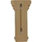 Ekena Millwork 7"W x 7 3/4"D x 14"H Jumbo Woodruff Wood Corbel, Cherry CORW07X07X14WFCH - alternate 4